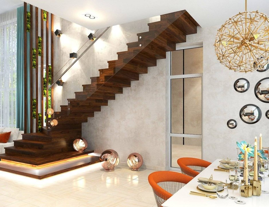 Межэтажные лестницы в частном доме