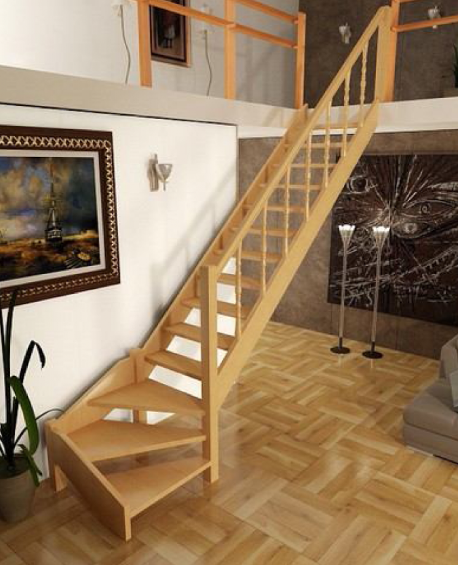 Модульная лестница Элегант