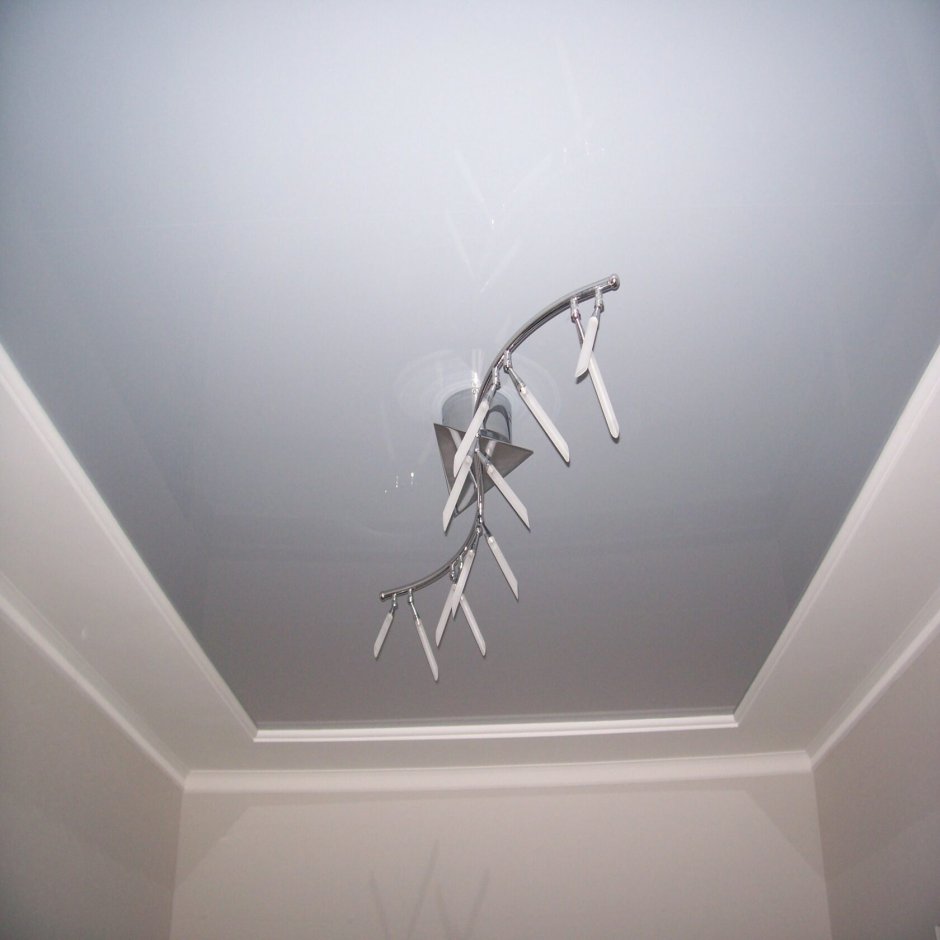 Черный матовый натяжной потолок