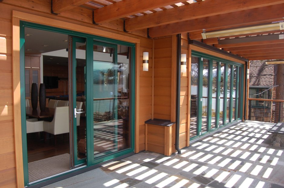 Алюминиево деревянные окна WINFIN