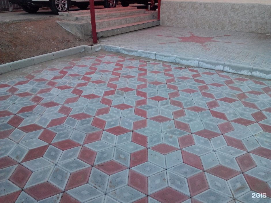 Тротуарная плитка ромбик варианты укладки