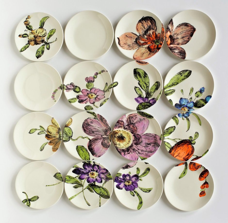 Керамические тарелки на стену