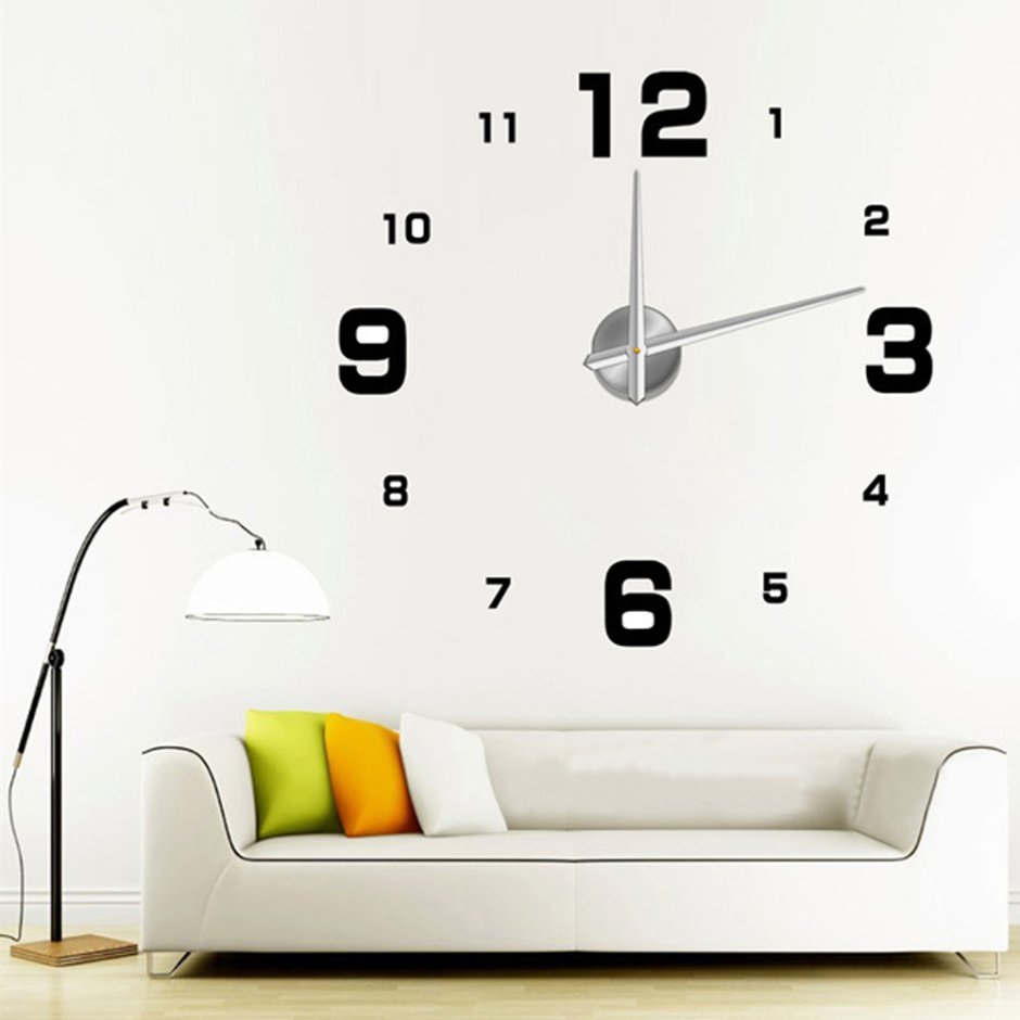 Электрические часы на стену