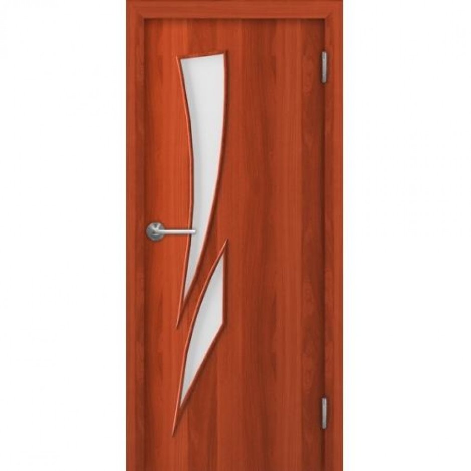 Дверь ПВХ (Тип Азалия, 60, ОСТ, итальянский орех)