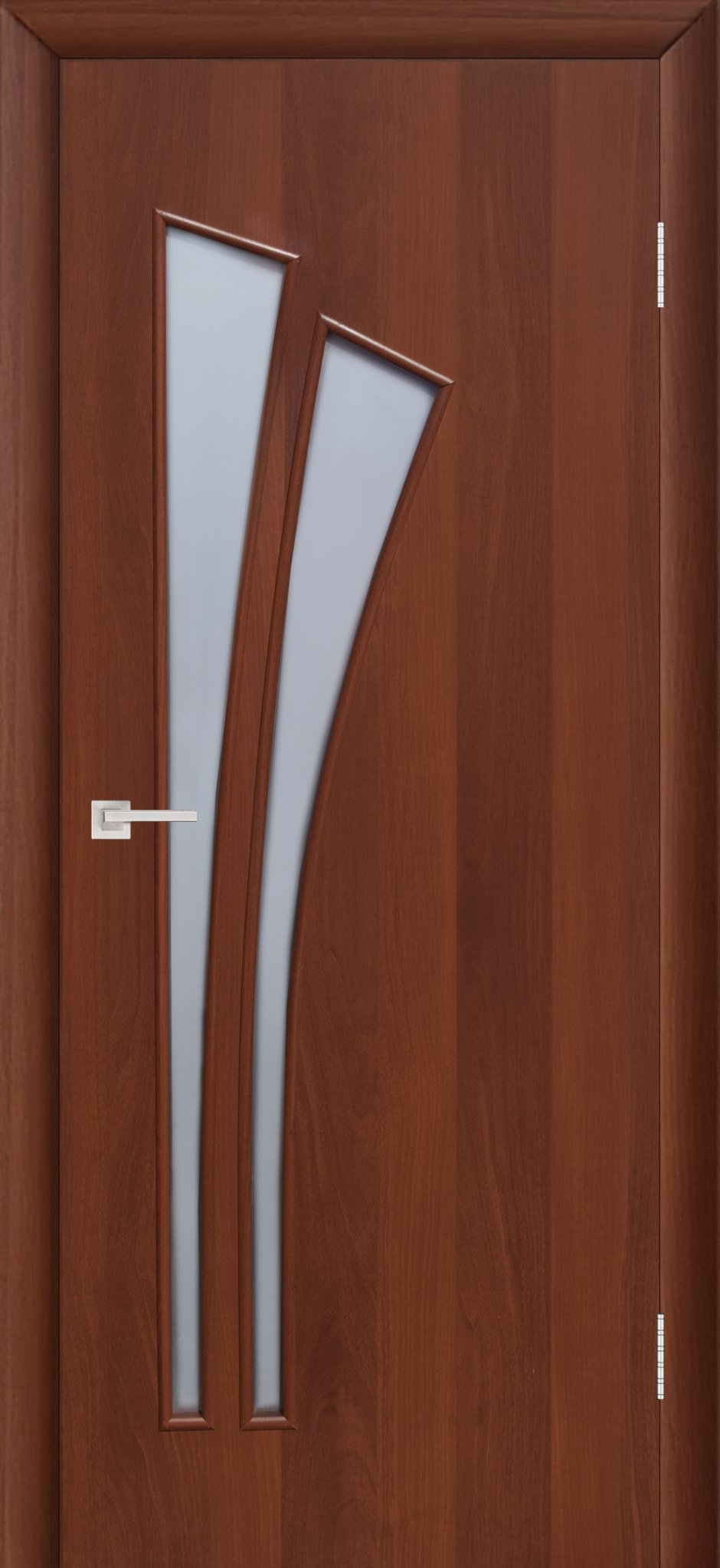 Дверное полотно гладкое дг600 орех Миланский (ВДК)