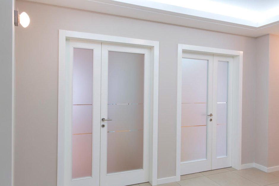 Входные пластиковые двери уличные 2х СТВ. 2000*1300мм