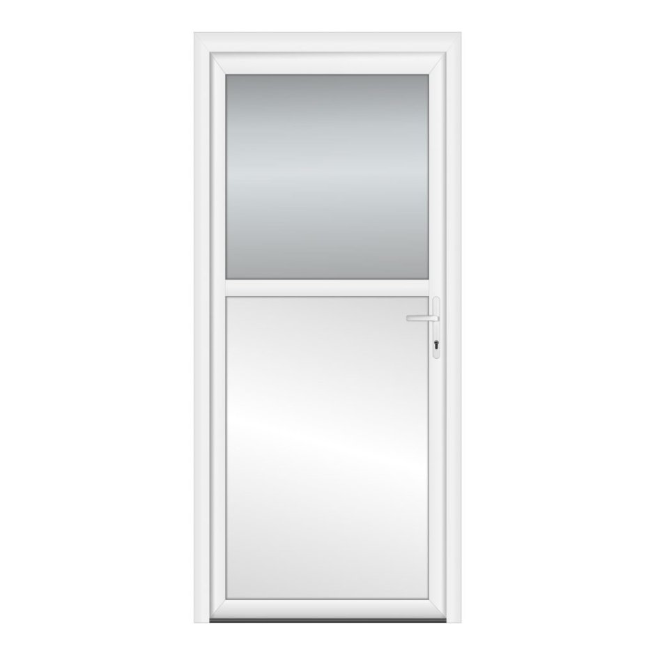 Дверь пластиковая глухая