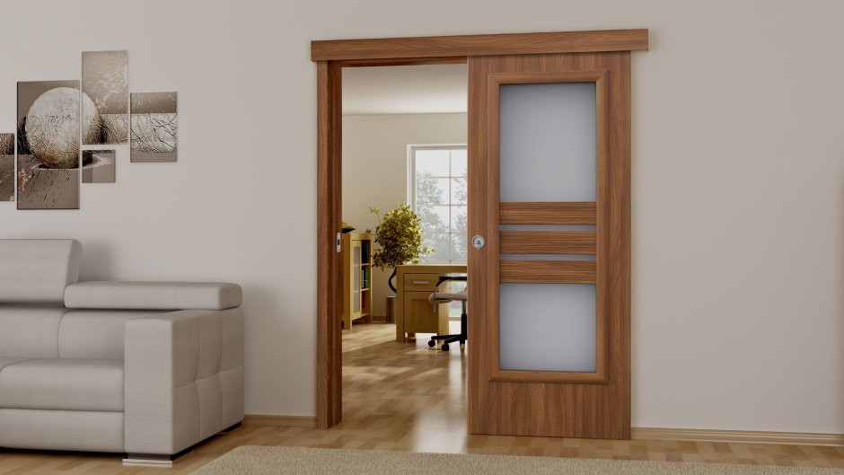 Двери Волховец с фрамугой