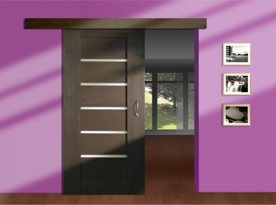 Двери слайдеры межкомнатные