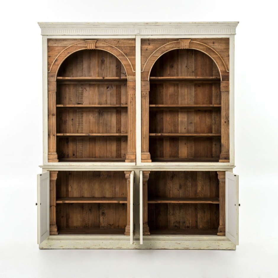 Винтажный книжный стеллаж