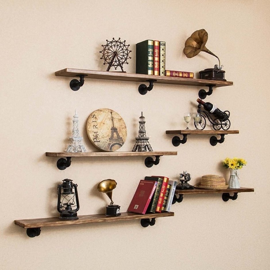 Настенные полки Винтаж