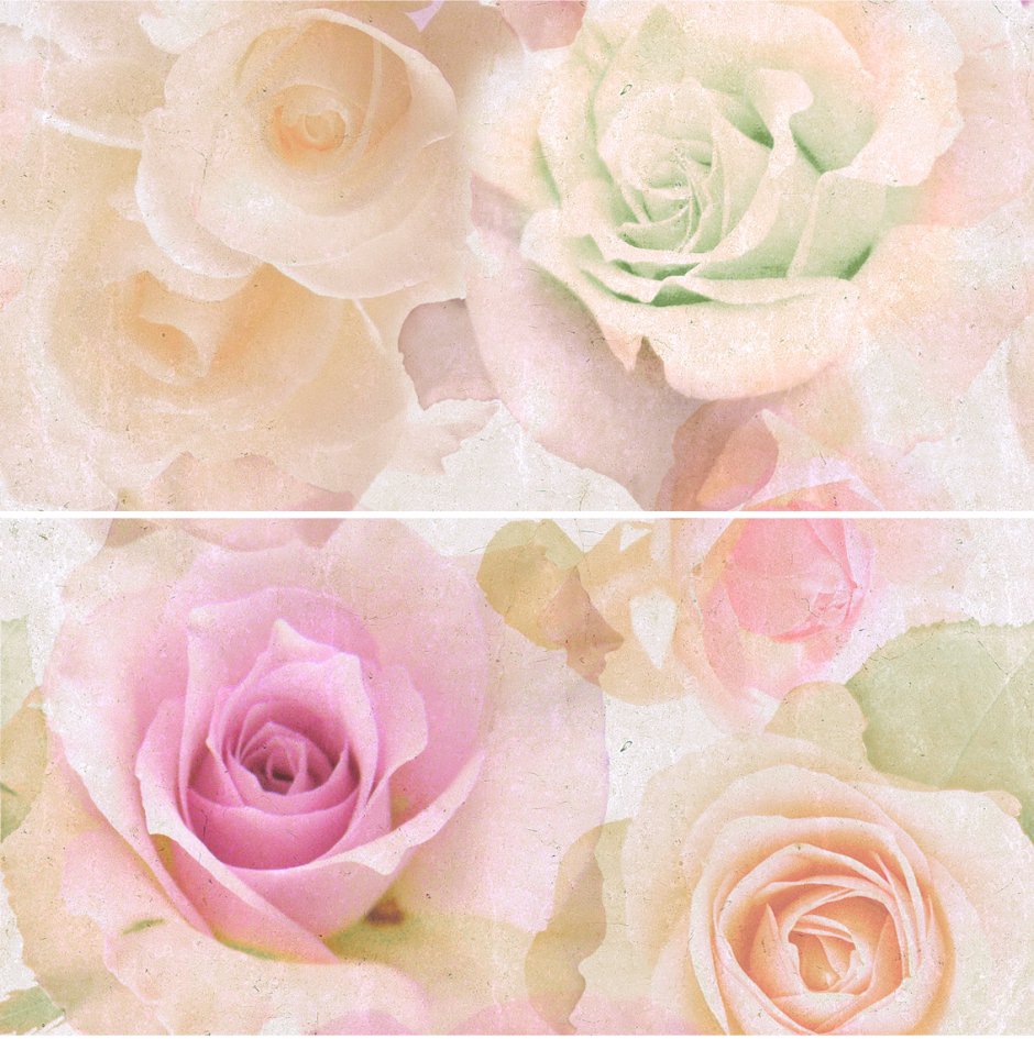 Памеса плитка в цветочек