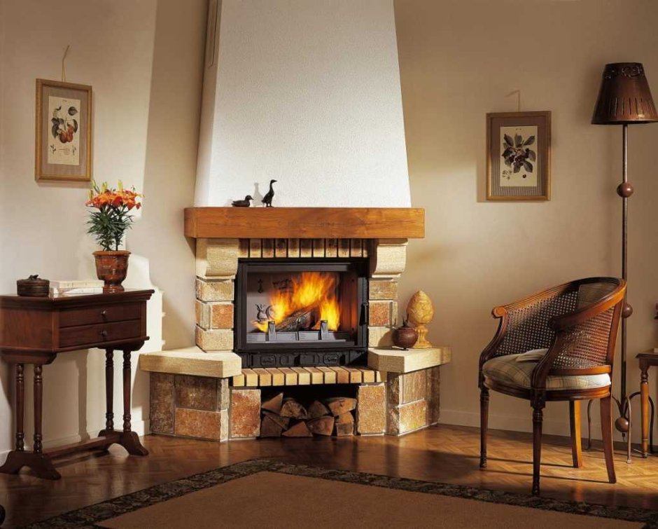 Дровяная печь-камин Vermont castings Defiant