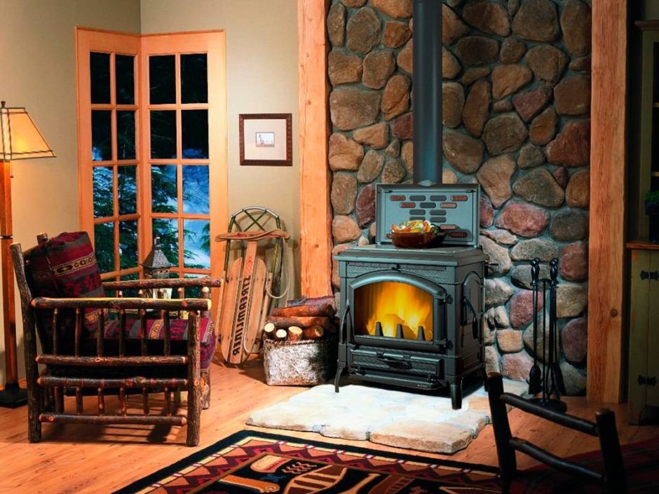 Дровяная печь-камин Fireplace Sicillia k