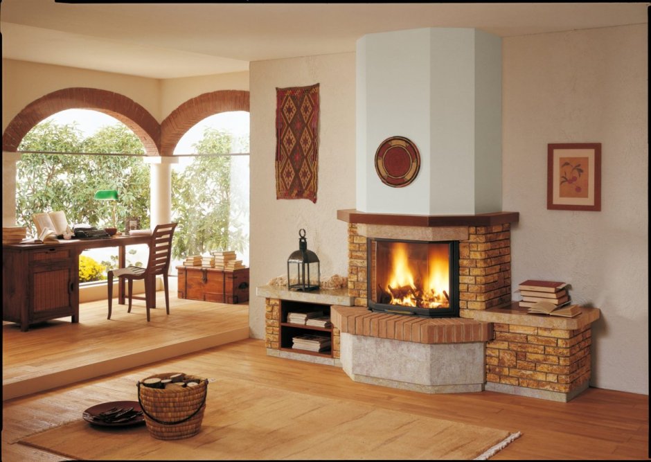 Печь - камин "буржуйка очаг"