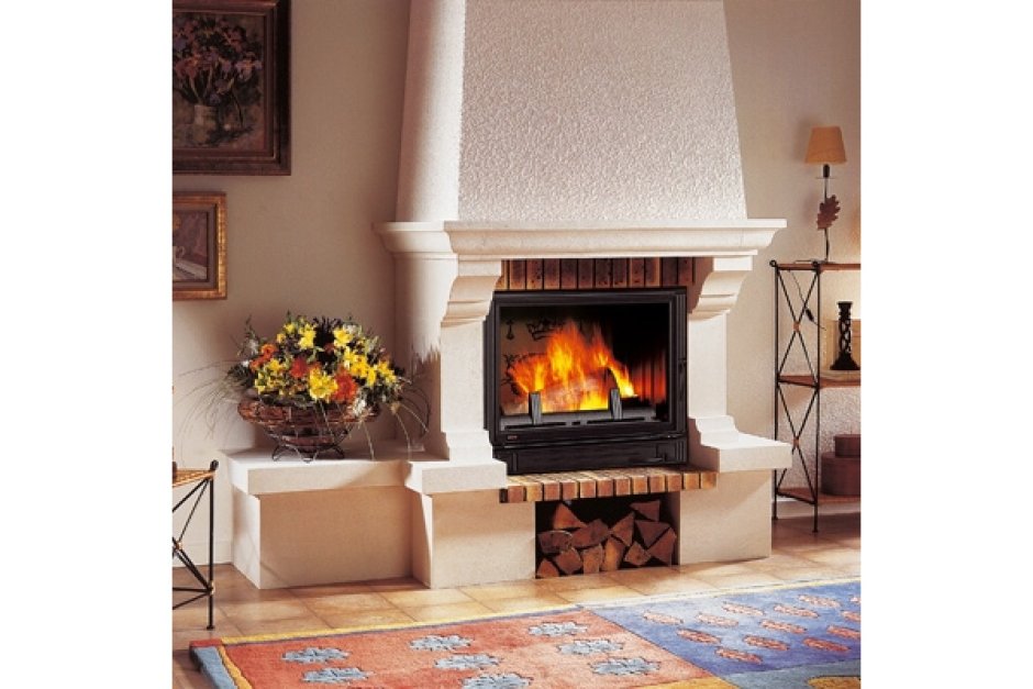 Дровяная печь-камин Dovre 750gh