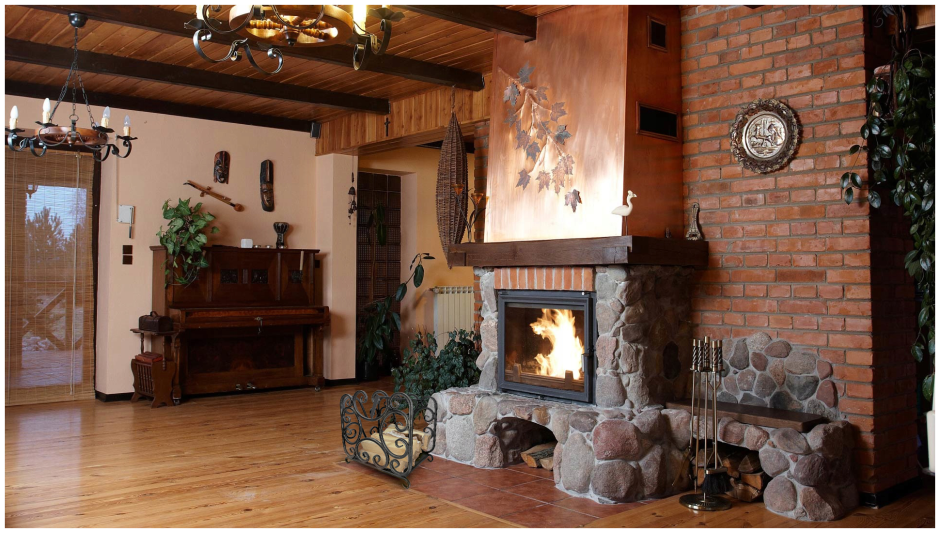 Дровяная печь-камин Fireplace hordo