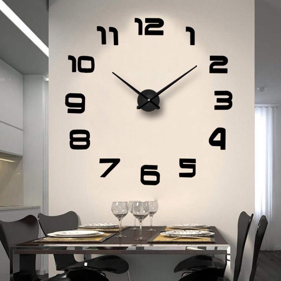 Часы настенные кварцевые DIY Clock 12s002