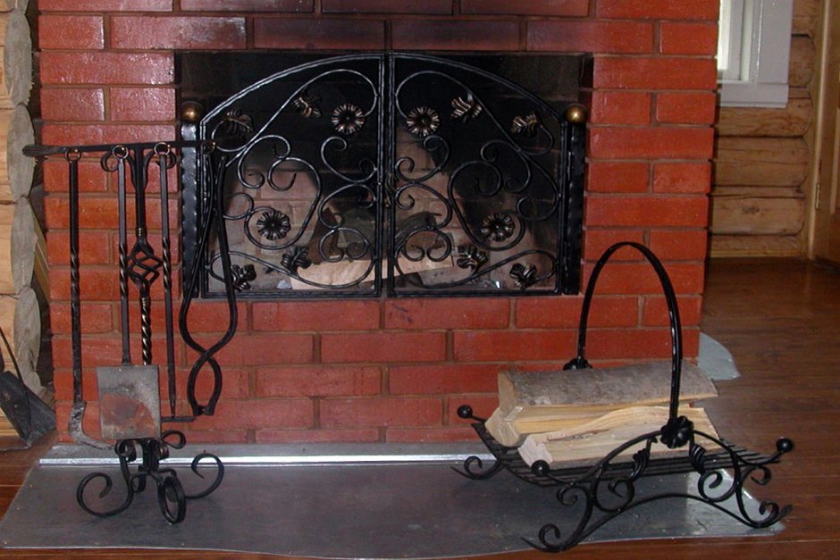 Камины стальные старинные