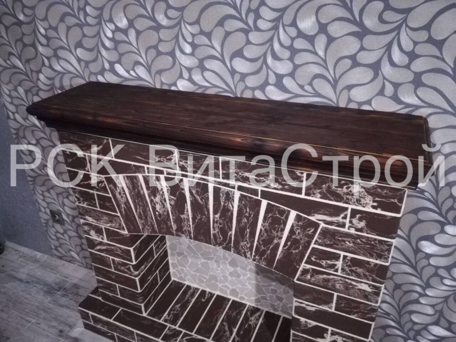 Камин декоративная из металла