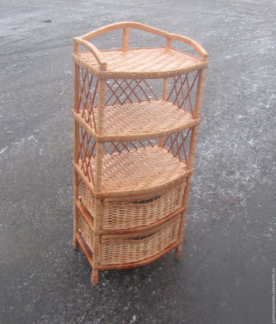 Плетеная Этажерка-органайзер ikea