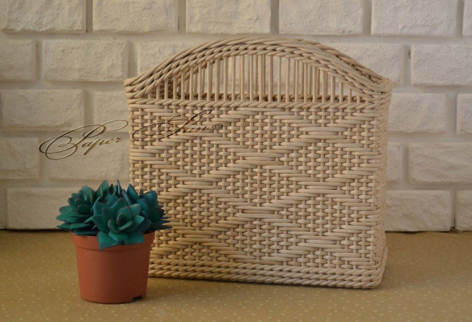 Плетение из бумажной лозы Сафонова Светлана