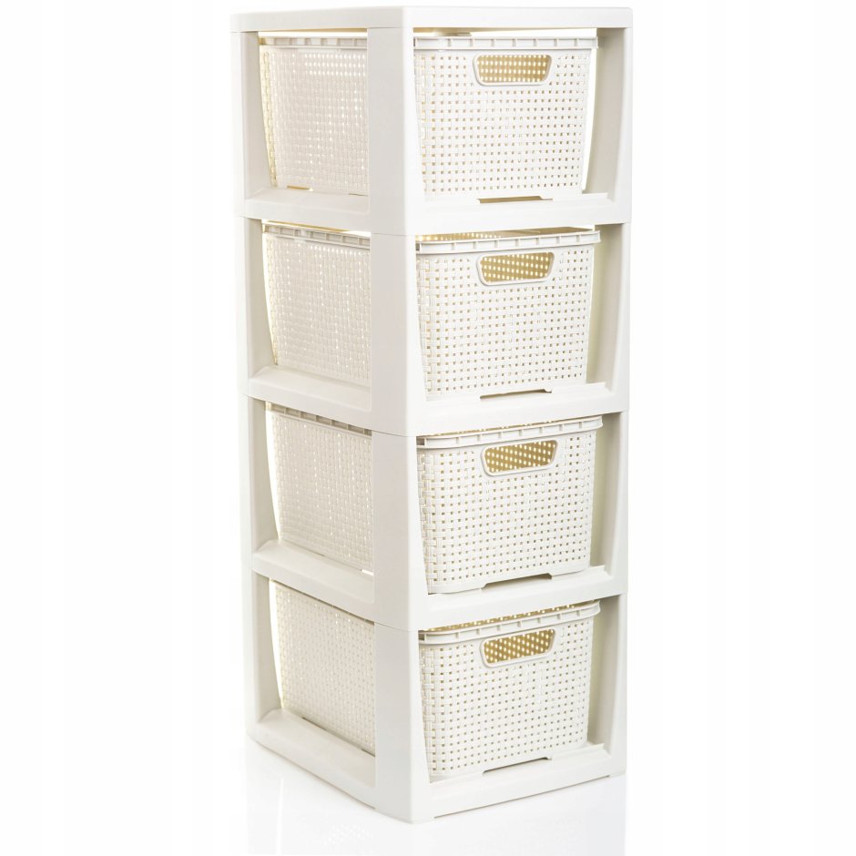 Стеллажи плетеные из лозы