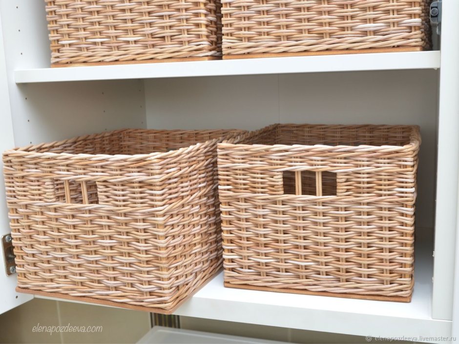 Коробка для игрушек плетеная из бумаги