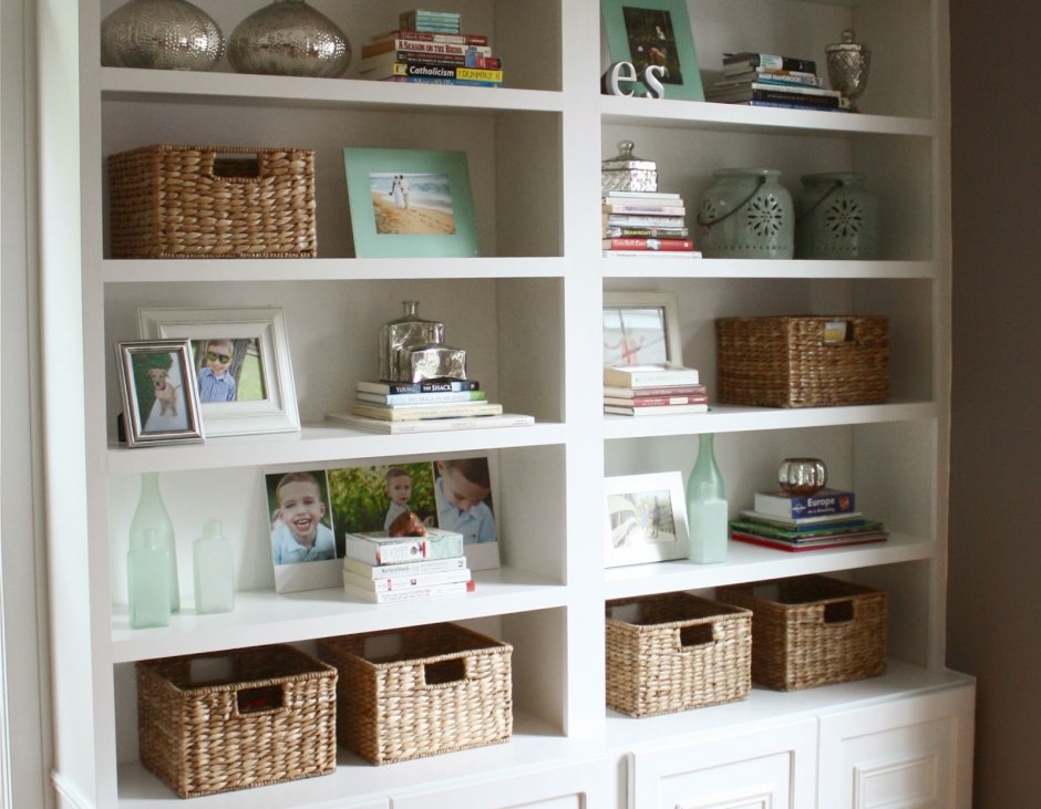 Плетеные ящики для хранения