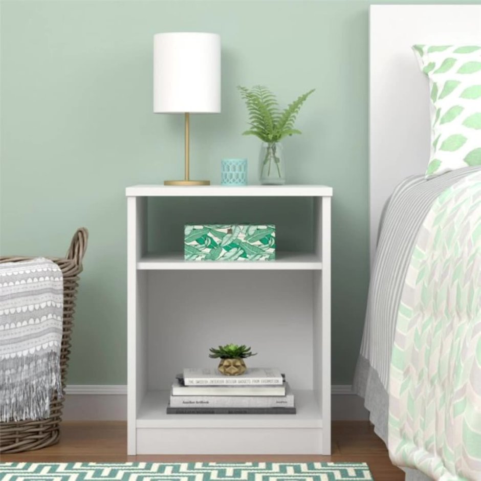 Nightstand with Shelves