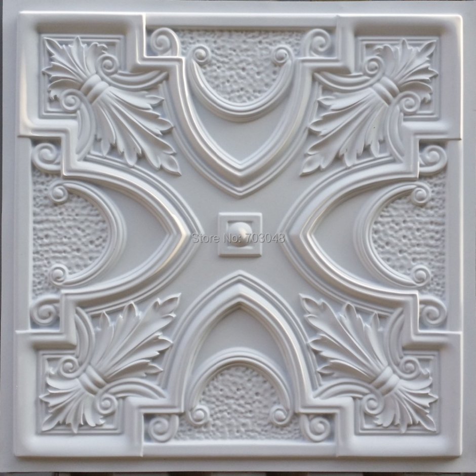 Потолочная плитка выпуклая