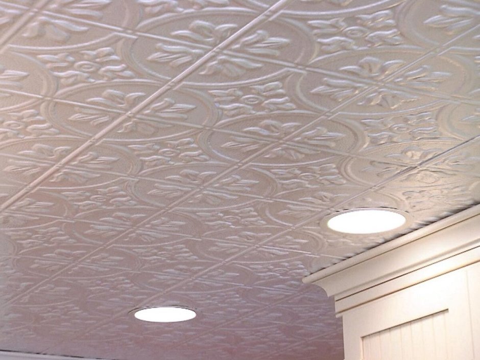 Потолочная плитка без швов