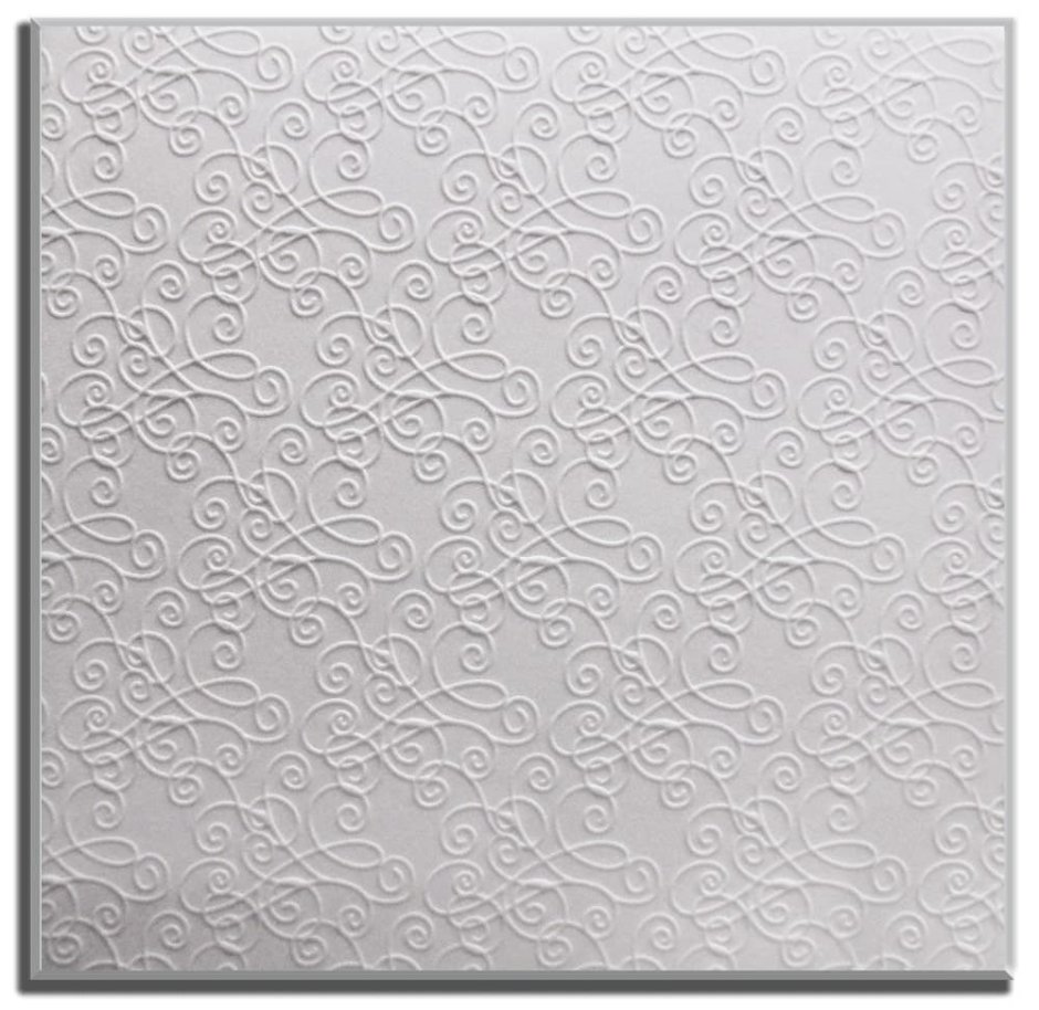 Плита потолочная белая Солид с4016