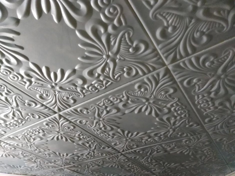 Экструдированная потолочная плитка интерьер
