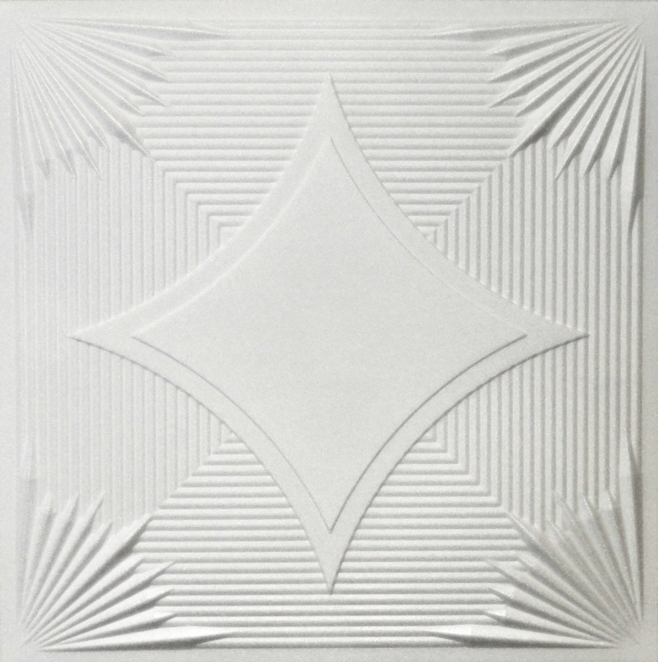 Плита потолочная штампованная лагом 802