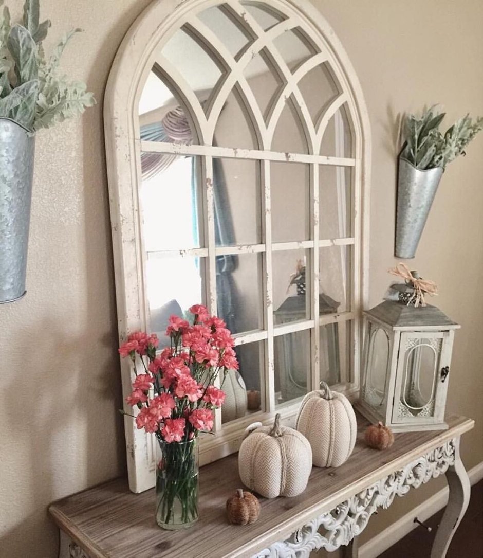 Оконная рама декор