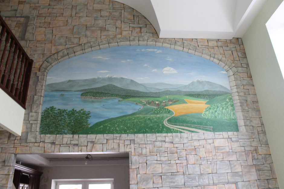 Декоративное фальшокно