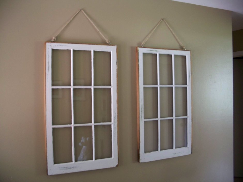 Зеркало окно в интерьере