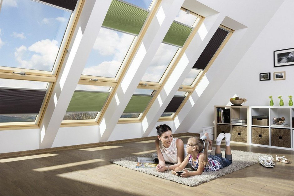 Мансардный эркер Velux