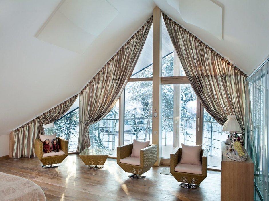 Шторы на мансардные окна