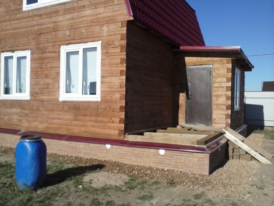 Пристройка котельной к дому