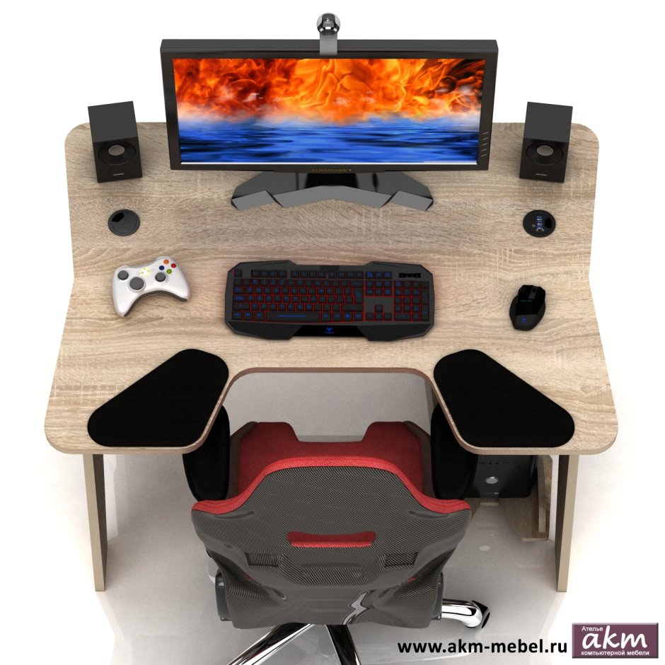 Крутой компьютерный стол