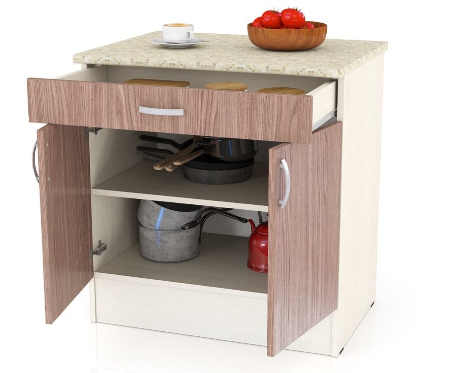 Кухня мери шн1я800 стол с 1 ящиком 80