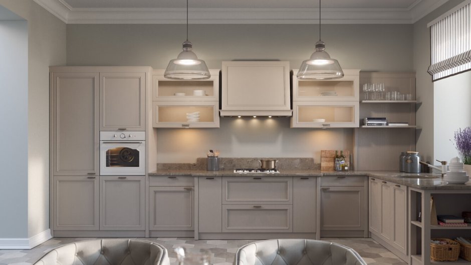 Кухня в цвете Сантьяго