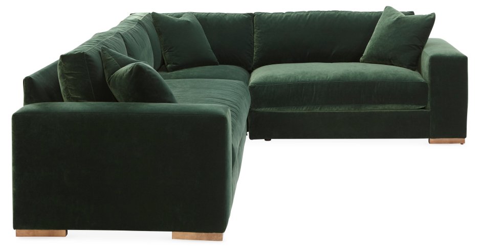 Серо-коричневый диван