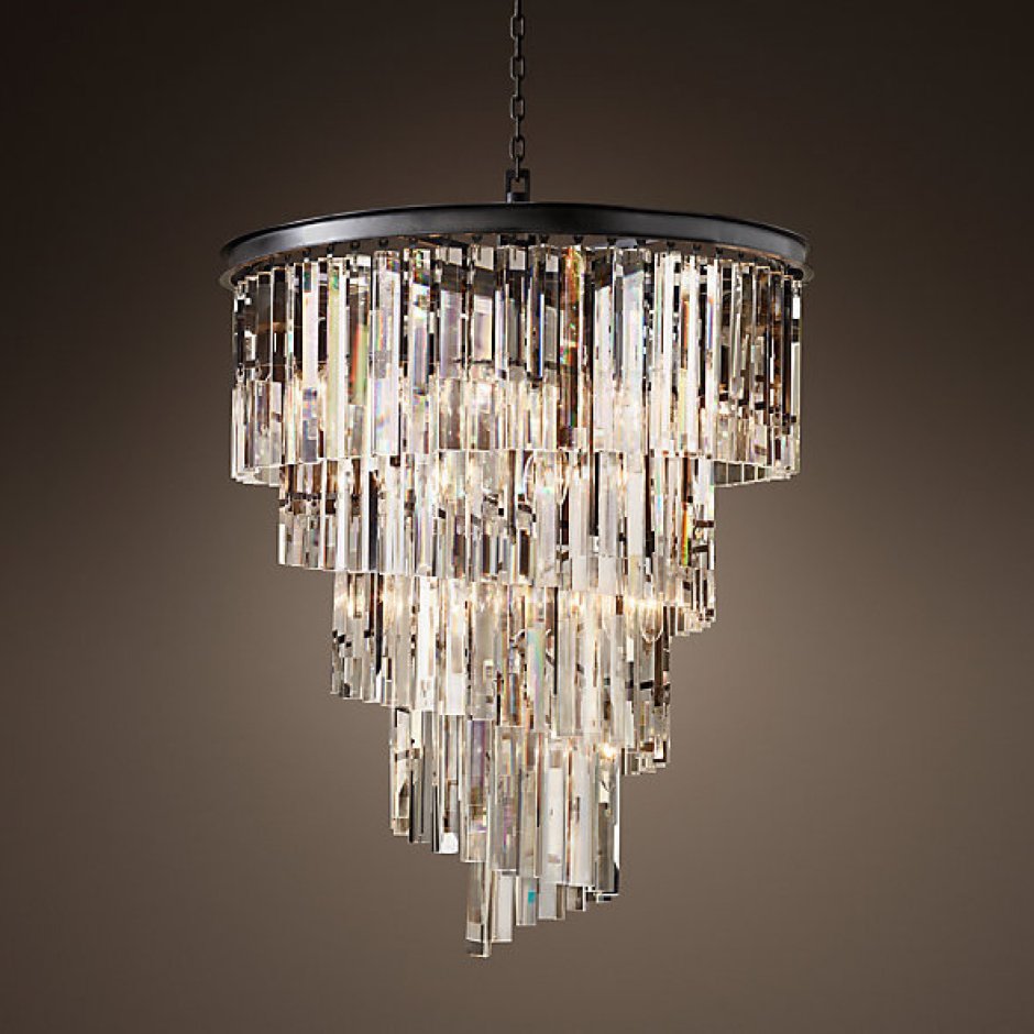 Люстра Helix Chandelier Chrome