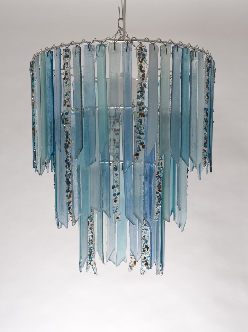 Светильник из стеклоблока