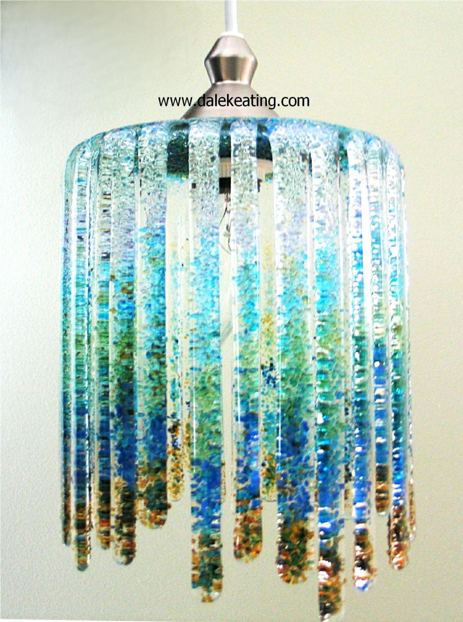 Фьюзинг стекла торшеры