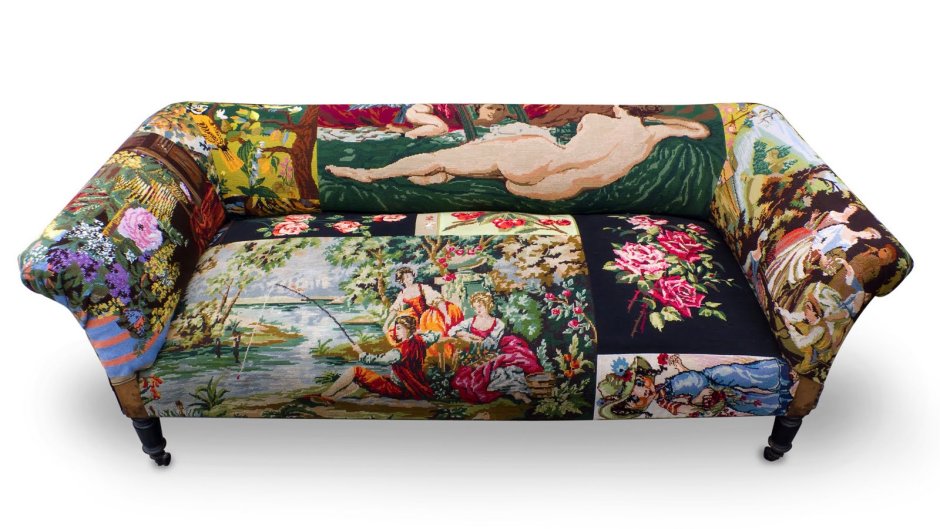 Гобеленовая ткань на диван