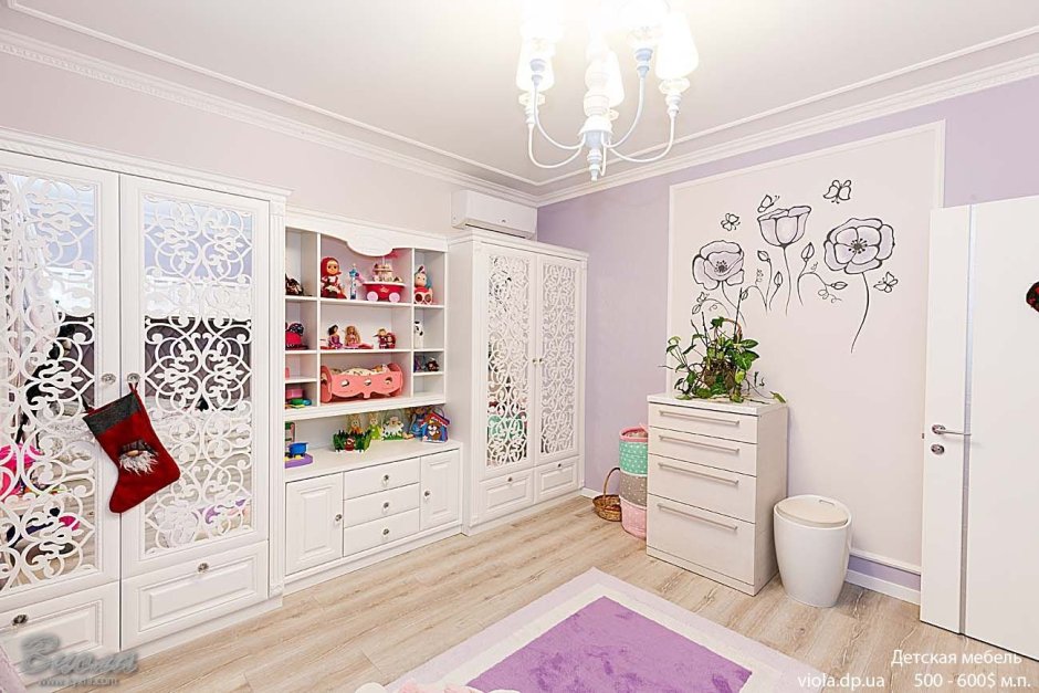 Детская комната икеа белая